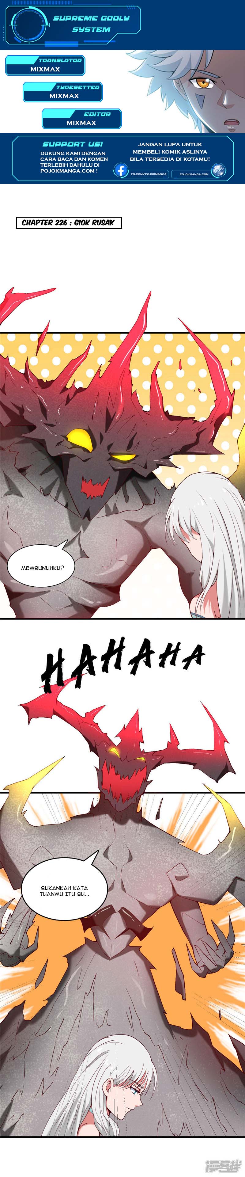 Supreme Godly System chapter 226
